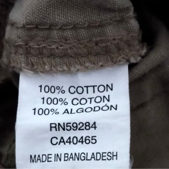 Children’s Place Size 5 Cargo Pants Girls Beige Convertible Adjustable Waist - Picture 10 of 10